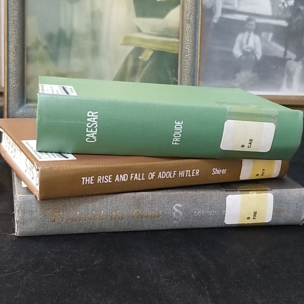 📚VINTAGE HISTORICAL LIBRARY BOOKS